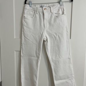 Zara White Mini Flare Jeans *NWT*